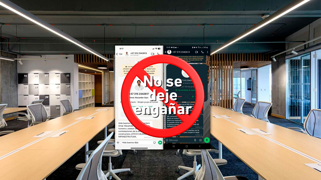 Joyco alerta posibles estafas por personas que se hacen pasar como reclutadores de la empresa, Joyco
